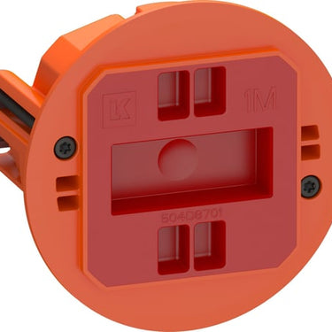 LK FUGA Air Slim forfradåse 1 modul orange - 1
