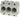 NEOZED sikringsholderD02 3-polet 63 A - 2