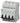 Automatsikring 10kA 3P+N C 32A - 1