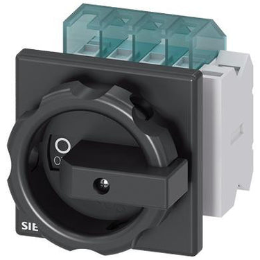Nødafbryder 4 polet 16A7,5KW sort greb 3LD2003-2EP51 - 1