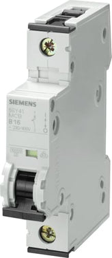 Automatsikring 10kA 1P C 6A 5SY4106-7 - 1