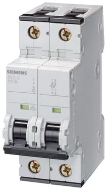 Automatsikring 10kA 2P C 6A 5SY4206-7 - 1