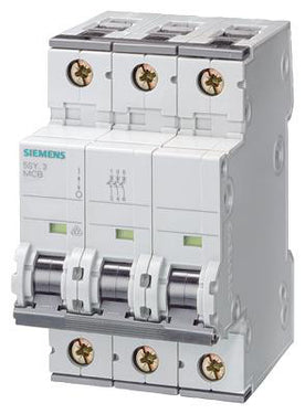 Automatsikring 6KA 3P C 20A 5SY6320-7 - 1