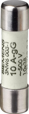 Cylindersikringring 10x38mm 16A - 1