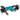 Makita 18V Vinkelboremaskine DDA450ZK solo - 1