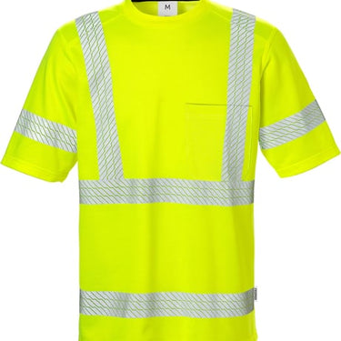 Fristad HiVis t-shirt kl.3 100973 gul L - 1