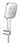 GROHE Rainshower SmartActive 130 Cube vægholdersæt 3-sprays krom - 1