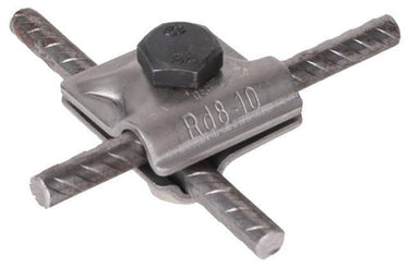 MV klemme med sekskantskrue blank 8-10 (12) mm - 1