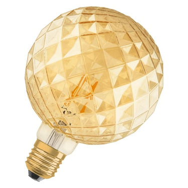 OSRAM Vintage 1906 LED Pincone 4,5W/825 (40W) E27 guld - 1