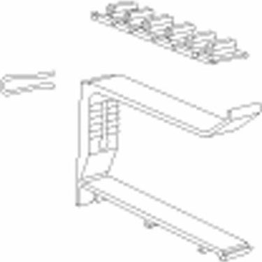 Konsol fast TTA-KV101-4 aluminium - 1