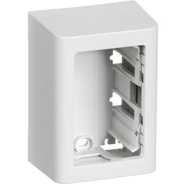 FUGA underlag Softline 1,5 modul 49 mm dyb hvid - 1