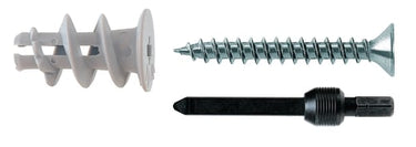 Gipsdübel GKS nylon med skrue fzb - 1
