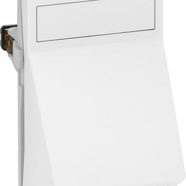 LK FUGA Dataudtag for 2x Actassi RJ45 1,5 modul vinklet hvid - 1