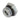 Nippel/Muffe 3/8" flad NBR pakning x 1/8" - Kort - 1