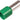 Isoleret ABIKO terminalrør KA6-12ETT 6mm² L12 Grøn - 3