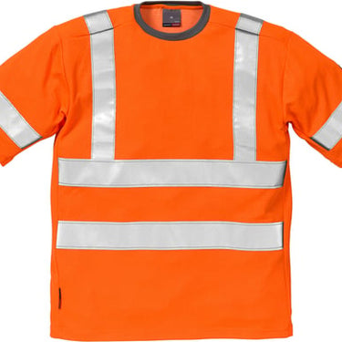 Hi-Vis T-shirt kl. 3 orange str S - 1