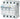 Kombiafbryder 16A 3P+N C 30mA 4M 6KA (HPFI type A)) - 1