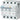 Kombiafbryder 10A 3P+N C 30mA 4M 6KA (HPFI type A)) - 1