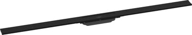 hansgrohe RainDrain Flex kappesæt til flise bruseafløb 1200 mm til fri mont./kan afkortes mat sort - 1