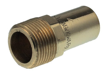 VSH overgang 22 mm x  1/2" glat/nippel CU - 1