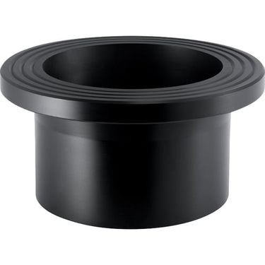 PEH påsvejsningsstykke Geberit 110 mm til flange sort - 1