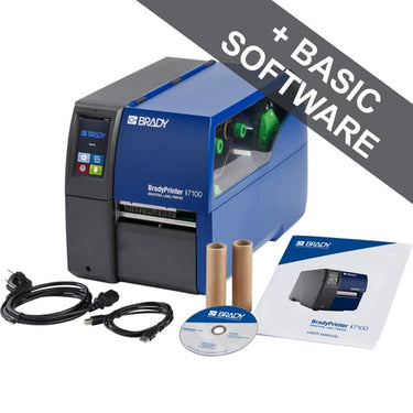 Printer i7100 300DPI EU med software pakken 'Brady Workstation Basic Suite' (freeware) - 1