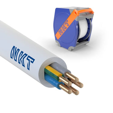 Installationskabel EXQ XTRA Dca 5G1,5 Hvid QADDY 400 - 1