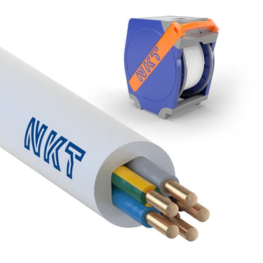 Installationskabel EXQ XTRA Dca 5G2,5 Hvid QADDY 350 - 1