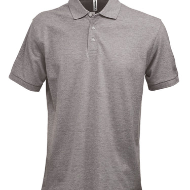 Acode Heavy Poloshirt gråmeleret 3XL - 1