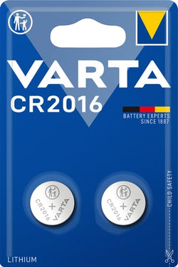 Varta batteri CR2016 2-PAK - 1
