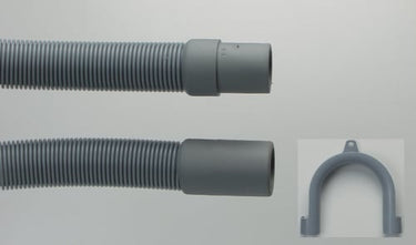 Neoperl afløbsslange h-flex 2500 mm grå - 1