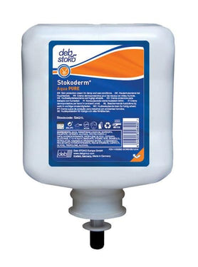 Før-arbejde creme Stokoderm Aqua PURE 1 liter - 1