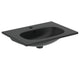 Ideal Standard Tesi håndvask 625 mm t/underskab mat sort - 1