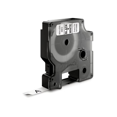DYMO D1 tape sort/hvid 9mmx7m - 1
