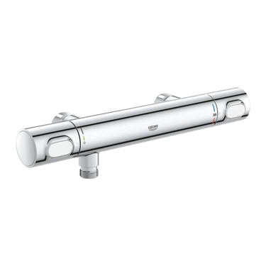 GROHE GRT 500 termostatbatteri til brus væg udv. S-tilslutning forkr - 1