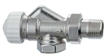 TA Calypso Exact radiatorventil DN10 omvendt vinkel 2-streng - 1