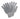 Strik handske med dot pvc B589 str 08 - 1
