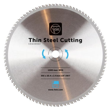 Fein Savklinge Ø355mm T90 2,4mm fladstål - 1