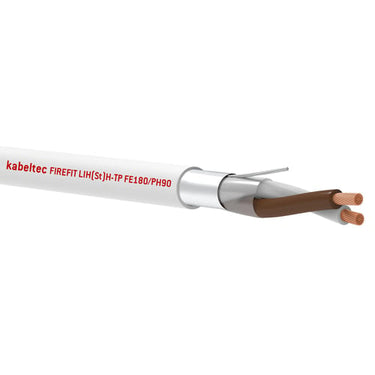 Funktionssikker Kabel FIREFIT Flex uskærmet 2x0,75mm² afmåling - 1