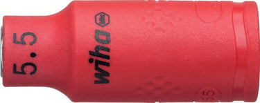 Wiha Isoleret VDE 1000V top 1/4" 5,5mm - 1