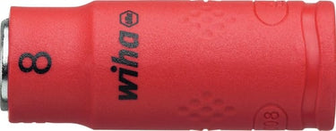 Wiha Isoleret VDE 1000V top 1/4" 8,0mm - 1