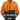 Snickers HiViz Trøje med lynlås klasse 2 orange/sort str 2XL - 1