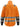 Snickers HiViz Trøje med lynlås klasse 2 orange/sort str L - 3