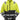 Snickers HiViz Trøje med lynlås klasse 2 gul/sort str M - 1