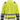 Snickers HiViz Trøje med lynlås klasse 2 gul/sort str 2XL - 3