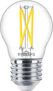 Philips MASTER LED Krone DimTone 2,5W (25W) E27 P45 Klar - 1