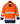 Fristads Hi-Vis Airtech 3-i-1 parka jakke kl.3 4 orange/marine str XL - 2