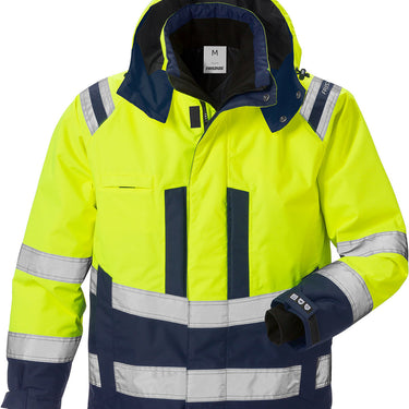 Hi-Vis vinterjakke kl3 119626 gul/marine str 3XL - 1
