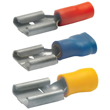 Isoleret fladstikmuffe 4,8 x 0,5 mm 0,5-1 mm² - 1