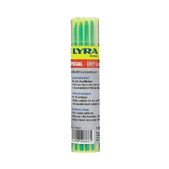 Dybhulspen refill PERMANENT mix hvid blå grøn 12 stk Lyra Dry - 1